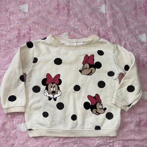 Zara x Disney Minnie Sweatshirt 2/3